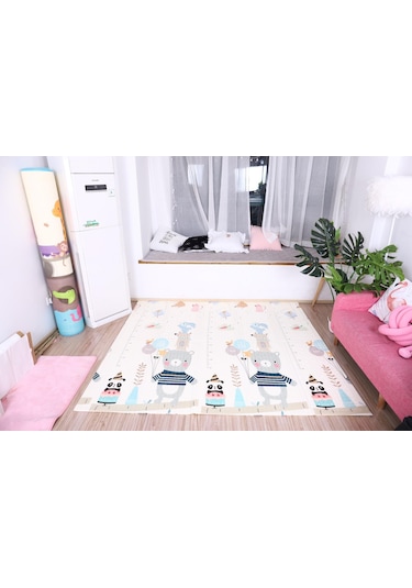 MooieBaby's Lovely Jungle Katlanabilir Oyun Halısı 150 x 180 x 1 CM