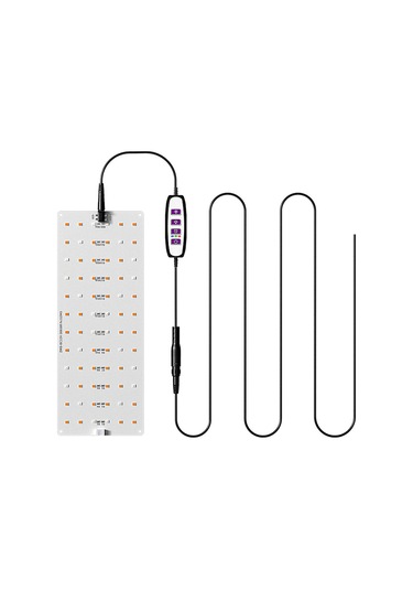 Monyee 12v Tam Spektrum Led Bitki Büyüme Lambası, İç Mekan Süs Bitkileri İçin Asa Tipi Güneş Işığı, 72/144 Led, Tek Başlık, Avrupa Standartı Adaptör Diğer