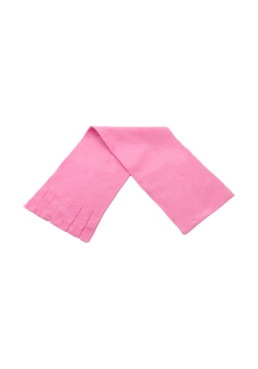 Çocuk Kışlık Pembe Polar Atkı Pembe