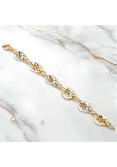 Altın Kaplama 925 Ayar Gümüş Hallow Bileklik