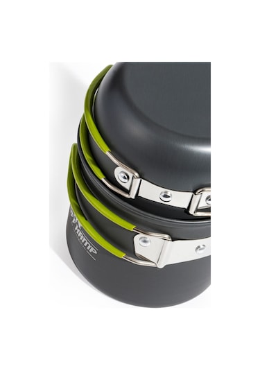 Kamp Tencere Seti 1-2 Kişilik Kamp Potu Çok Renkli