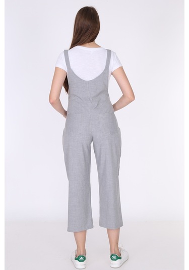 Luvmabelly Myra6100 - Gri Hamile Salopet-gri