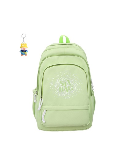 Gençler İçin Şık Ve Fonksiyonel Okul Çantası, Ergonomik Sırt Desteği İle Konforlu, Dayanıklı Ve Hafif Tasarım, Spor Ve Gezi İçin Pratik Yeşil