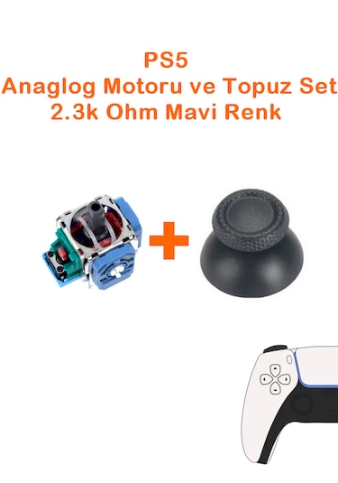 Ps5 Analog Motoru Ve Başlık Topuz Set