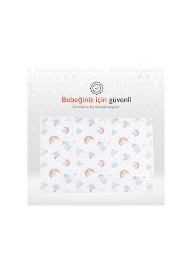 Gezenbebe Hero Müslin Bebek Emzirme Önlüğü 60x90