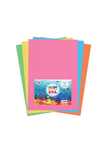Puti Eva 20X30 Cm 2 Mm 10 Renk Karışık