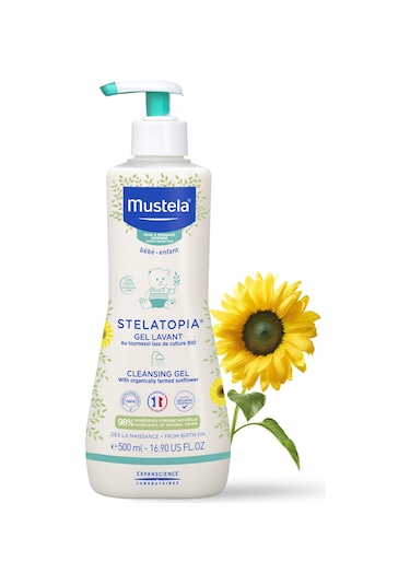 Mustela Stelatopia Cleansing Gel Şampuan 500 ML