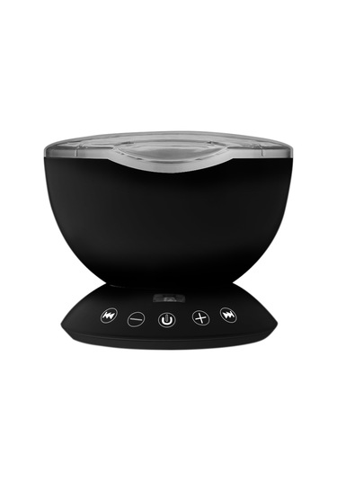 Gajeena Siyah Renkli Kumandalı Deniz Dalgaları Projeksiyon Lambası - Usb Çok Renkli Starry Night Işıklı Hoparlörlü Dinlenme Atmosferi Oluşturucu