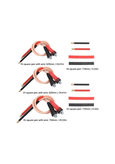 Vkemall 25mm² Tekli Puro, 18650 Pil Spot Kaynak Makinesi İçin, Saf Bakır Ve Silikon Teli İle Dıy Aksesuar
