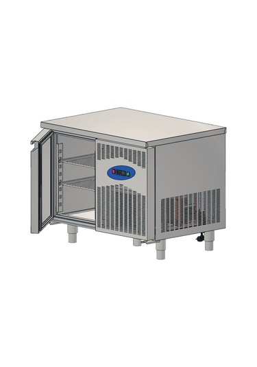 Karacasan Endüstriyel 281 Lt 304 Çelik Kaliteli 95 Cm Tek Kapılı 700'lük Tezgah Tipi Buzdolabı Cs-tek 1d 700