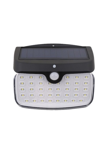 Güneş Enerjili Duvar Lambası 50 Led İnsan Algılama Ip65 Su Geçirmez Bahçe, Veranda, Yol Aydınlatması Çok Renkli Çok Renkli