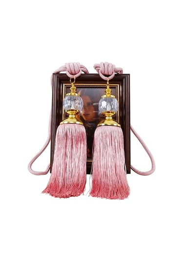 Novahub Perde Bağı Püskül Takımı - 2 Adet Plastik Ve Polyester - 66 Cm Toplam Uzunluk