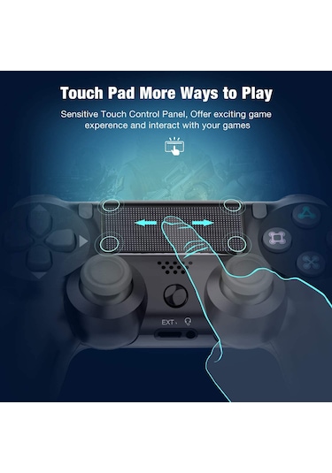 Zinetech PS4 Playstation4 Kablosuz Oyun Kolu Gamepad Joystick V2