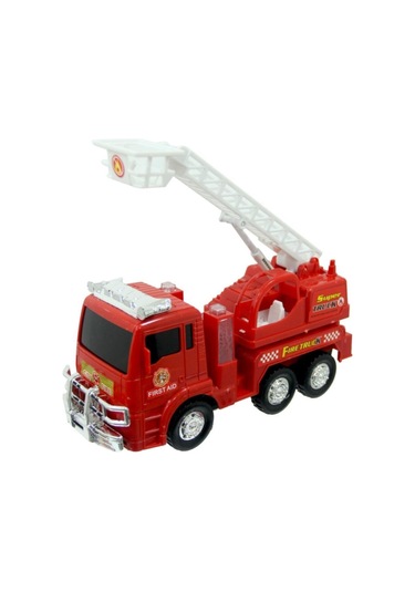 25 CM Sesli ve Işıklı Çarp Dön Oyuncak Itfaiye Aracı 7720