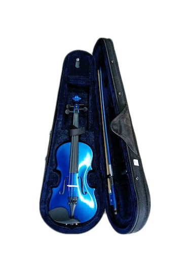 Idol Mavi Renk 4/4 Tam Set Keman