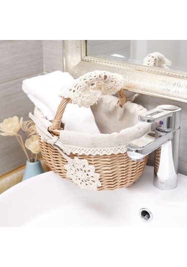 Dinosaurs Hasır Dokuma Depolama Sepeti Partiler, Düğün, Barbekü, B Için Taşınabilir Piknik Meyve Sebze Kovası Altın