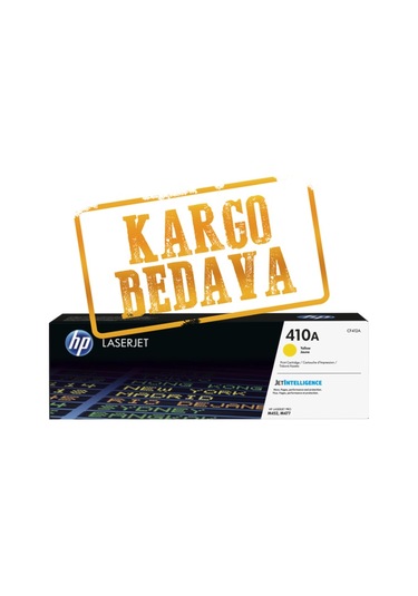 Hp 410A-Cf412A Sarı Toner 2.300 Sayfa
