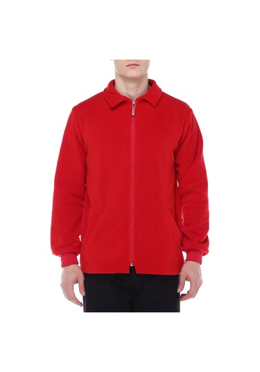 2 Cepli Kırmızı Polar Kırmızı