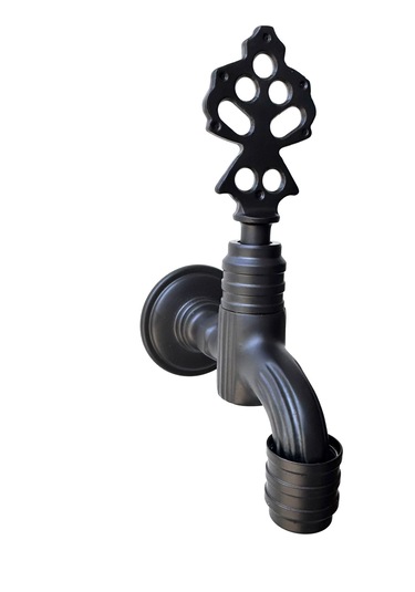 Lpd Osmanlı Musluğu Perlatörlü Siyah Mat Siyah
