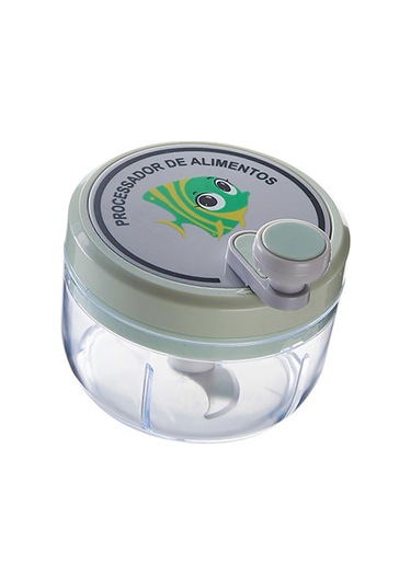 Manuel Sarımsak Doğrayıcı Son Derece Verimli Çok İşlevli Güvenli Sağlam Dayanıklı Küçük Boyutlu Manuel Sarımsak Ezici Ev Yeşili İçin Siyah