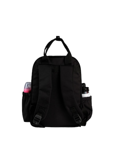 Kujju Anne Bebek Bakım Sırt Çantası Siyah