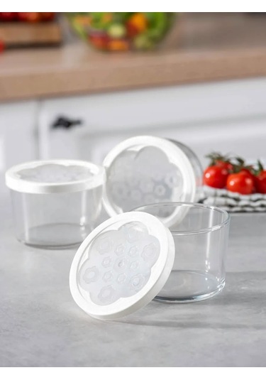 Pasabahce 3 Adet 220 Ml Cam Kavanozlar, Kuru Gıda Saklama İçin 307753116