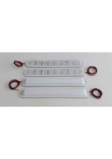 Ayge Su Geçirmez Led Lamba Marine Yat Tekne Karavan 24V Dc 45Cm (543724979) Beyaz