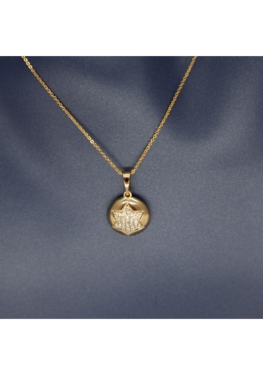 Yıldız Tozu Kolye Altın