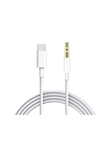 Xiaomi Mi Mıx 2 İle Uyumlu Type C To 3.5 Mm Aux Kablosu 1m Ac06 Tak Çalıştır