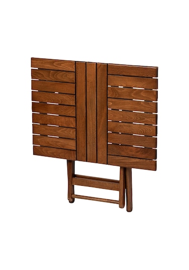 Atina 60X80 Katlanabilir Ahşap Bahçe Balkon Masası