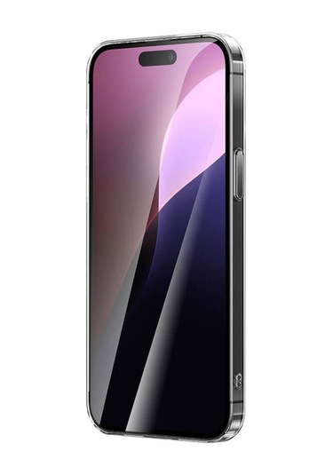 İphone Uyumlu 14 Pro Max Kılıf Toz Önleyici Zore Helo Kapak-şeffaf