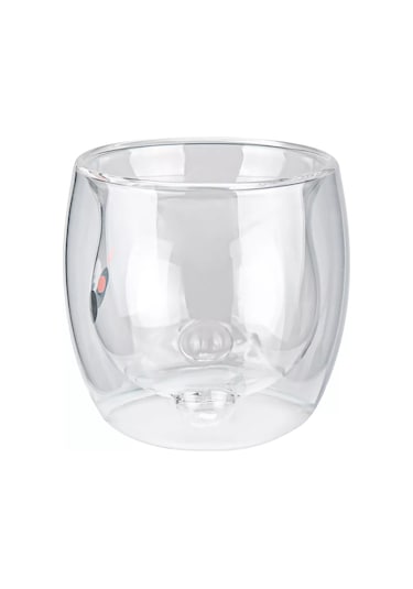 Miland Home Çift Duvarlı 200 Ml Kapuçino Ve Latte İçecekler İçin Bardak 188566624 Beyaz