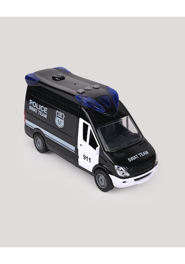 Sesli Ve Işıklı Polis Swat Ekip Aracı