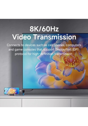 Honeybeeshop Hagibis Gri Usb4 Veri Kablosu Anahtarlik Askisi Usb C Usb C Sarj 80gbps 15cm