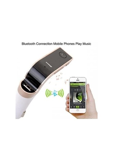 Carg7 Sd Usb 4.0 Bluetooth Çakmaklık Fm Transmitter