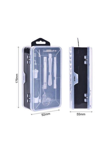 115 Parça Manyetik Tornavida Seti Profesyonel Onarım Kiti, Laptop, Telefon, Saat Tamiri İçin