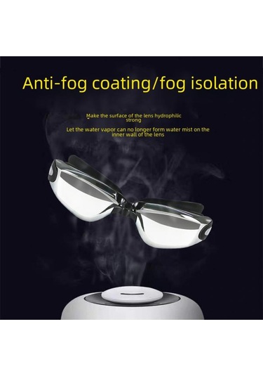 Yetişkin Yüzme Gözlüğü Su Boyutu Buğu Önleyici Yüzme Dalış Gözlüğü Hd Şeffaf Yüzme Gözlüğü Kaplama Çanta-pembe Çok Renkli