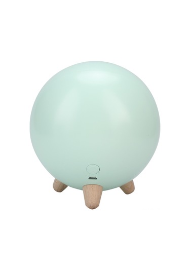 Shineyee Yeşil Kedi Ev Desenli Usb Şarjlı Led Gece Lambası, Dokunmatik Parlaklık Ayarlamalı, 2 Saat Otomatik Kapatma, 1200mah Batarya, Ambiyans Aydınlatma, Hediye İçin Uygun Yeşil