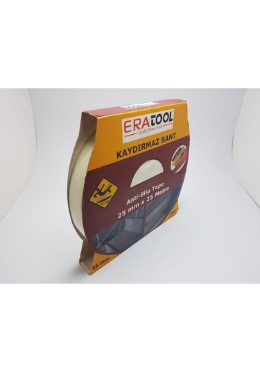 Enka Kaydırmaz Bant Beyaz 25 Metre 25 Mm Siyah