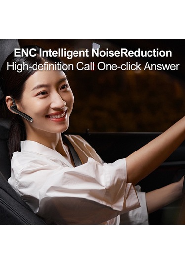 Konesam Mavi Tek Kulaklı Bluetooth 5.2 Kulaklık - Enc Gürültü Azaltma, 180 Döner Kanca,免提 Arama, Hifi Ses, 10 Saat Çalma Süresi