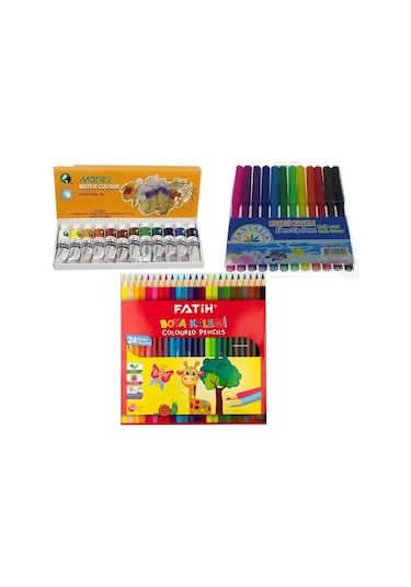 Ekonomil 3 Lü Boya Seti