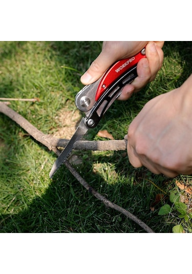 Workpro Wp382005 4 In 1 Çok Fonksiyonlu Bağ Bahçe Dal Budama Makası