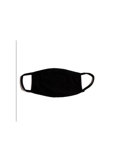 Bant 2077 Cyberpunk Desenli Pamuklu Yıkanabilir Maske Siyah