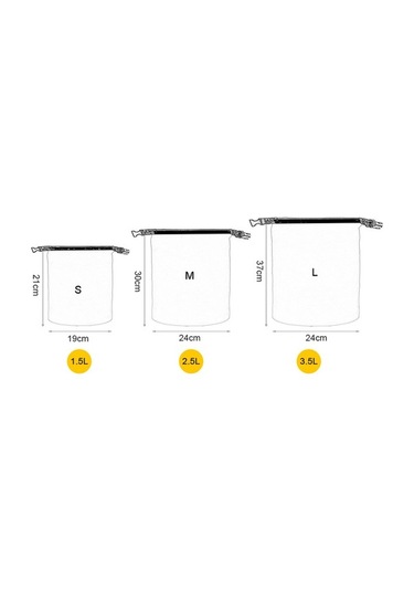 Novahub Su Geçirmez Katlan Bilezikli Çanta - 3 Boyut, Hafif Ve Dayanıklı Mavi - Sarı - Turuncu Mavi - Sarı - Turuncu