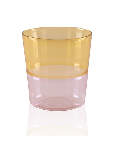 The Mia Rainbow Su Bardağı Sarı 320 Ml Şeffaf