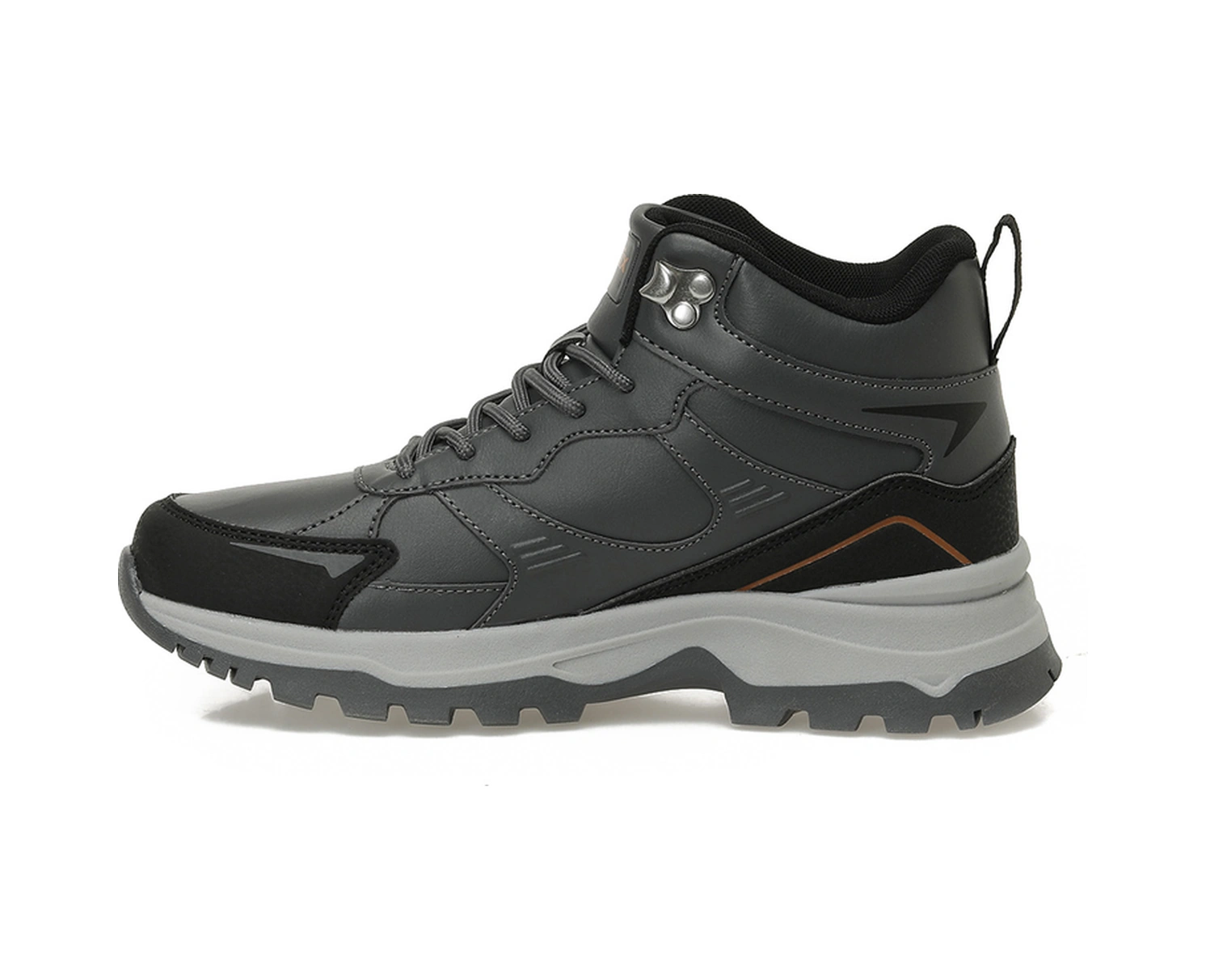 Kinetix Stout Pu Hı 5pr Gri Unisex Outdoor Bot Gri-sıyah