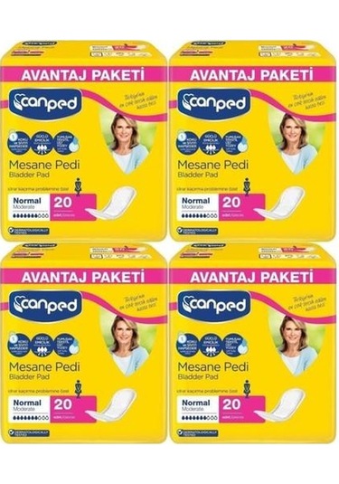 Canped Normal Mesane Pedi M 4 x 20 Adet