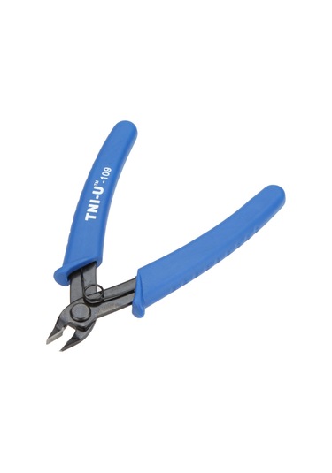 Geeksen Tu-109 5 İnç Endüstriyel Elektrik Kesici - Hafif, Anti Kayma Kolu, Dar Mekanlarda 45 Açı İle Kullanım, Yüksek Karbon Çelik