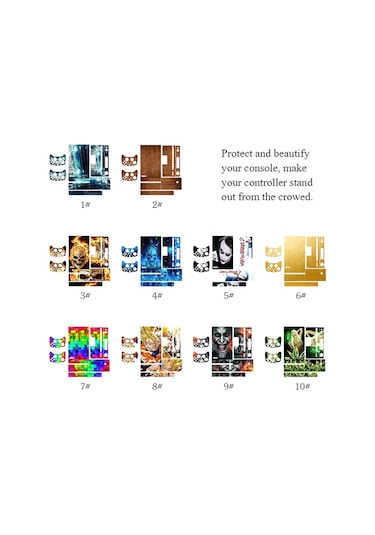 Xindoker Xbox One Konsol Ve Kumanda Koruyucu Sticker - Yüksek Kaliteli Grafikler, Kolay Uygulama, Kalıcı Renk - Stil 1 Zy201010008