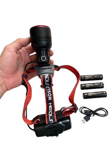 Ws-2080 Hareket Sensörlü 40 Watt Kafa Lambası